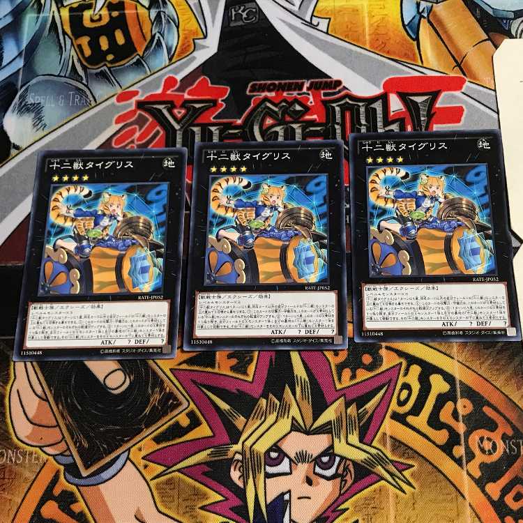 十二獣タイグリス 7 ノーマル 3枚セット てら