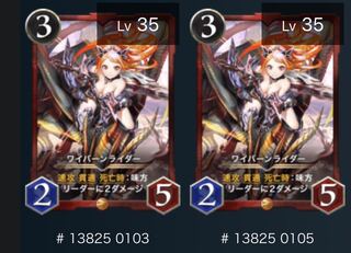 ワイバーンライダー　2枚　スピあり