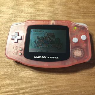 ゲームボーイアドバンス ピンク ソフト付
