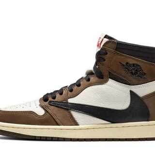 Travis Scott x Nike Air Jordan 1 Retro High OG TS SP "Sail/Dark Mocha" 27.5cm