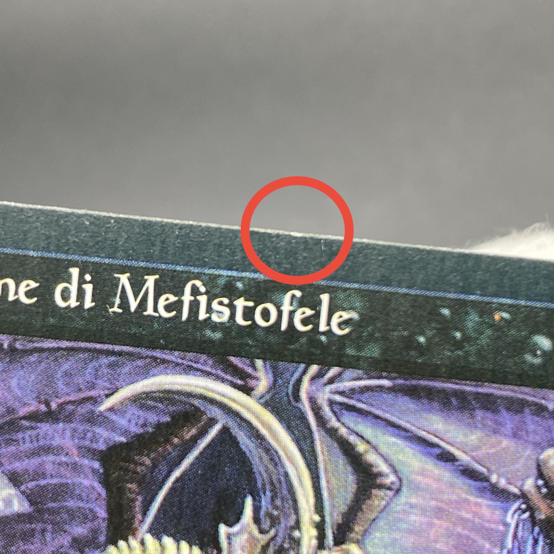 MTG chains of mephistopheles 伊語版 Chains of Mephistopheles Italian Sind. (Used) （1988512513