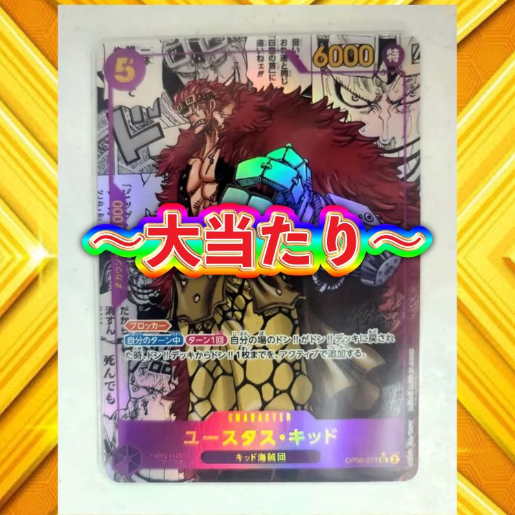 特典カード付き：5口用：ワンピースカードおりぱ