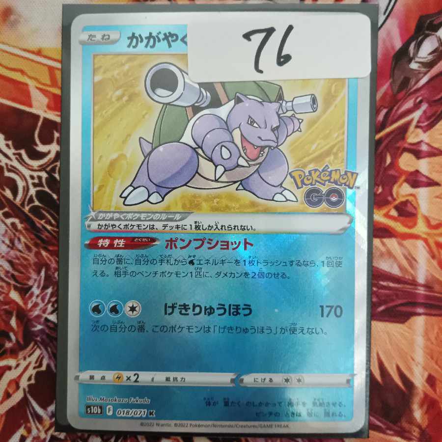 かがやくカメックス 専用です