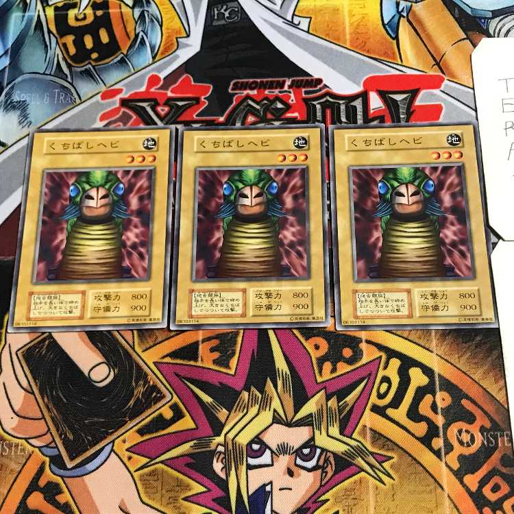 Beaked Snake 4 Early Normal Set of 3 Terra