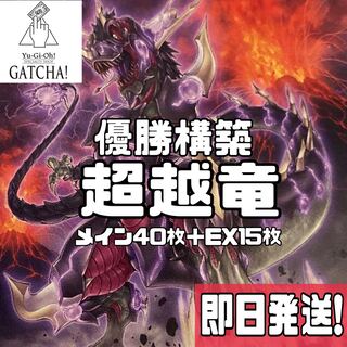 即日発送！大会用　【超越竜】デッキ　遊戯王　恐竜　ゼノ・メテオロス　ベビケラサウルス　プチラノドン　珠玉獣ーアルゴザウルス　魂喰いオヴィラプター　幻創のミセラサウルス　究極伝導恐獣　ヘルカイト・プテラ