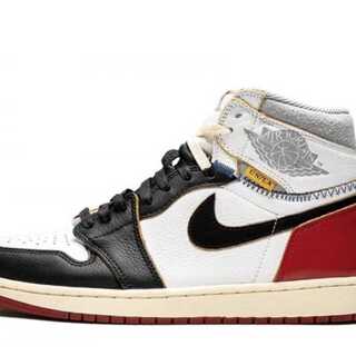 ユニオン × ナイキ エアジョーダン1 レトロ ハイ OG NRG "バーシティレッド/ウルフグレー" 28.5cm