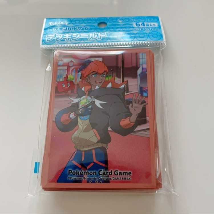 【新品未開封】POKÉMON TRAINERS Off Shot! キバナ スリーブ