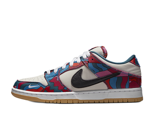 Paiet Para x Nike SB Dunk Low Pro "Abstract Art" HoWight/Black/Pink/Snubbull 26cm