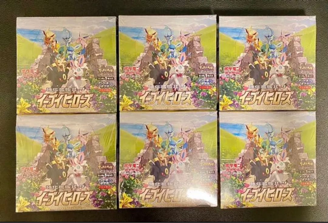 ポケモン イーブイヒーローズ 30パック 6box 未開封