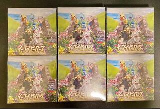 ポケモン イーブイヒーローズ 30パック 6box 未開封