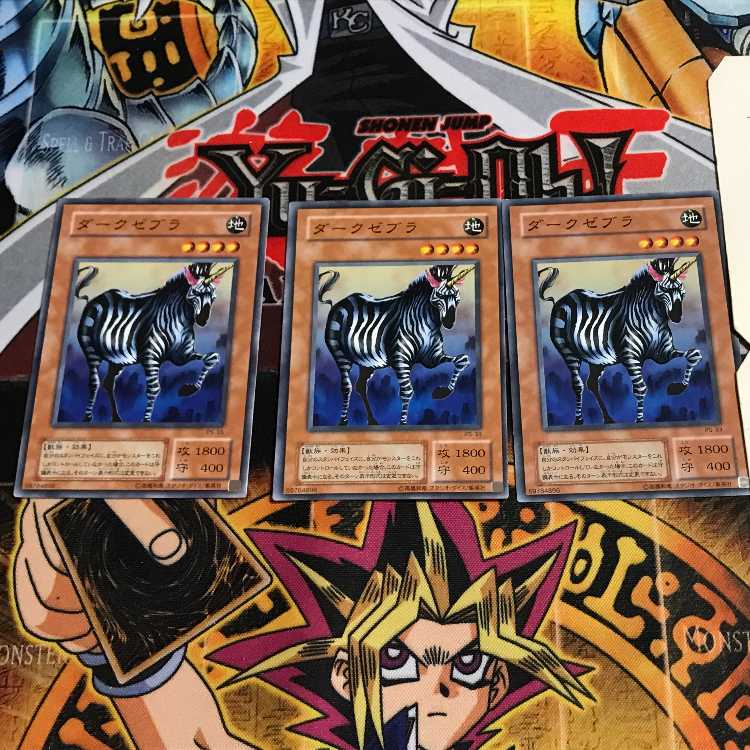 Dark Zebra 2nd period ver 5 normal, set of 3 Tera