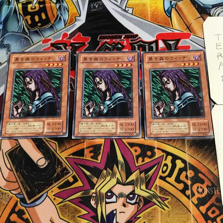 Witch of the Black Forest 2nd period ver 4 normal 3-card set Tera