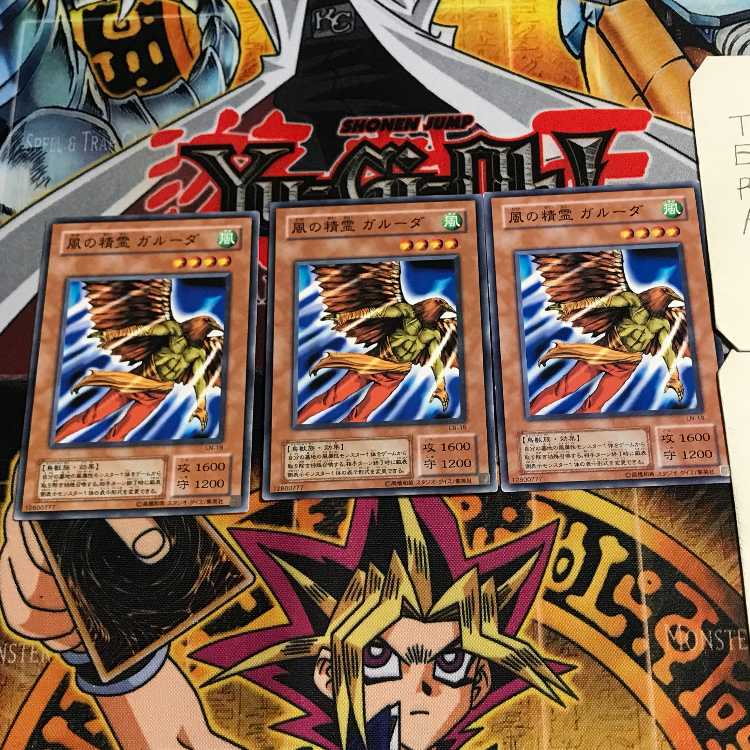 Garuda the Wind Spirit 2nd period ver 9 Normal 3-card set Tera