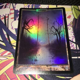 MTG 沼 アンヒンジド foil 3枚まで ローダー付き