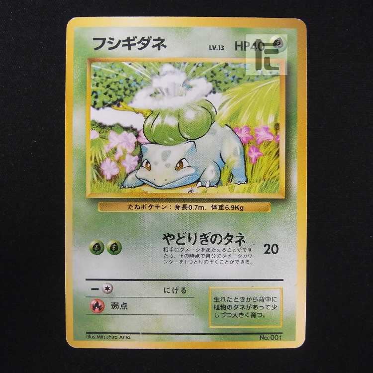 Bulbasaur LV.13 unmarked [Plaid] old back/managed by MP8574