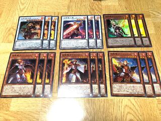 [遊戯王]-焔聖騎士 新規パーツ各3枚セット