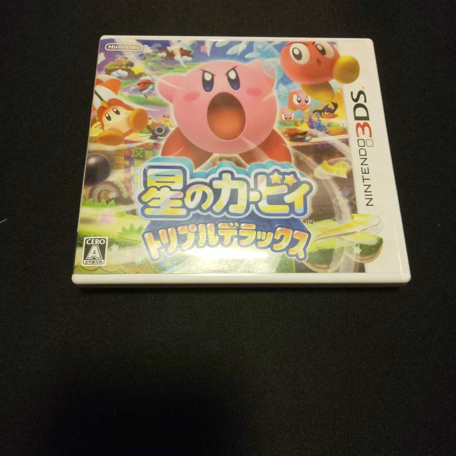 星のカービィトリプルデラックス ケースあり