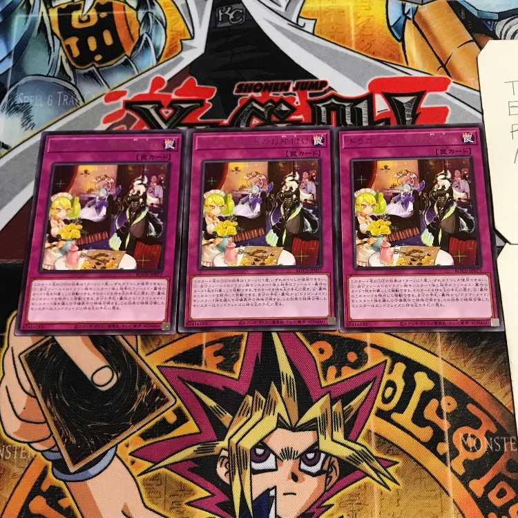 Dragonmaid Tidying 9 rare, set of 3 Tera.