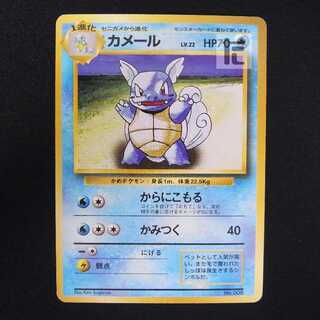 カメール LV.22 マークなし【プレイド】旧裏/管理:MP8610