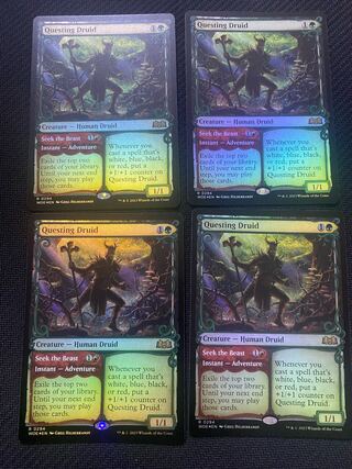 探索するドルイド ショーケースfoil 英語版 2枚まで(1枚の価格です 2枚