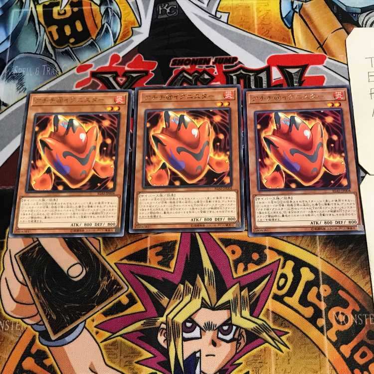 Achichi@Ignister 6 rare, set of 3 Tera.