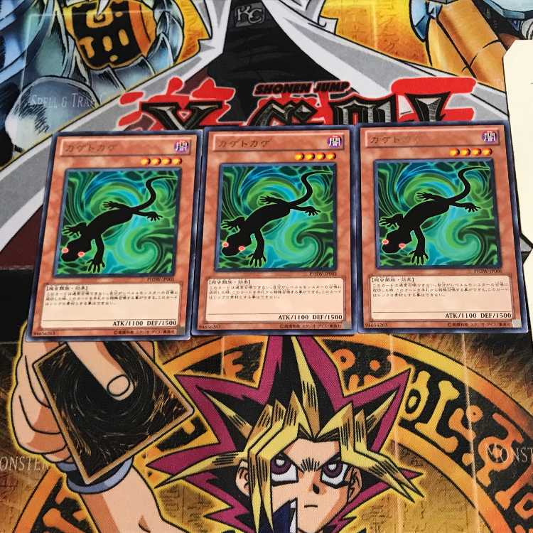 Kagetokage 10 rare, set of 3 Tera.