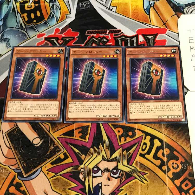 Gate Blocker 6 rare, set of 3 Tera.