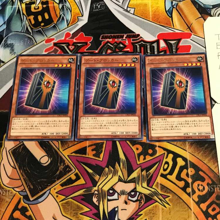 Gate Blocker 7 rare, set of 3 Tera.