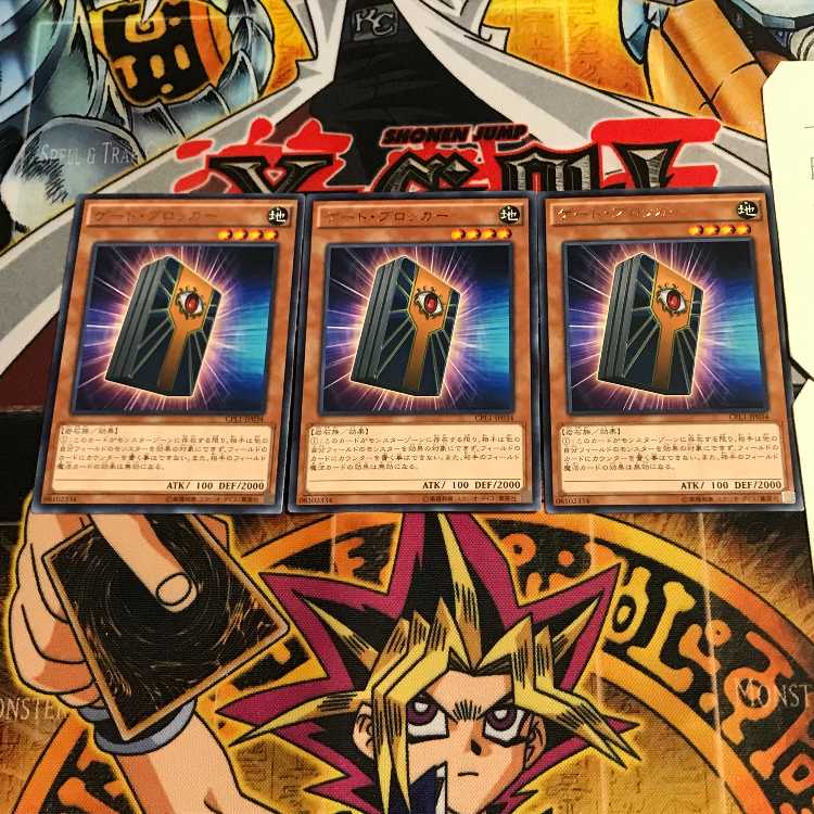 Gate Blocker 10 rare, set of 3 Tera.