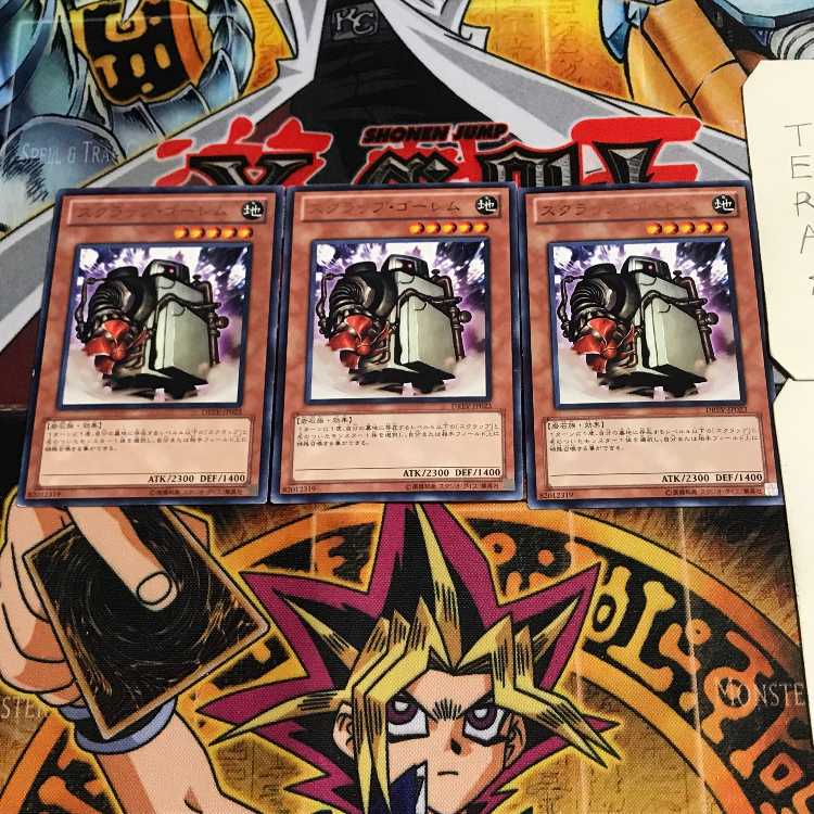 Scrap Golem 5 Rare, set of 3 Tera.