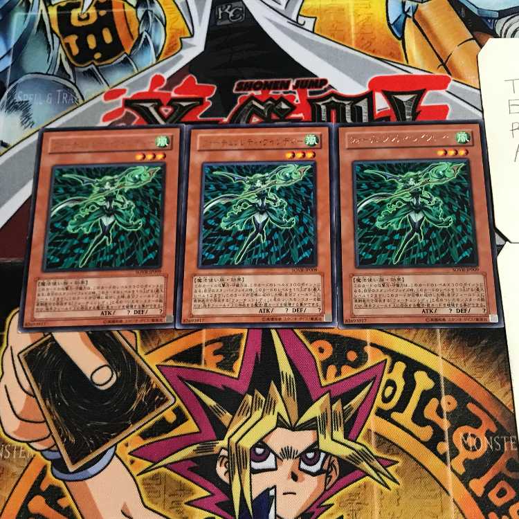 Fortune Lady Wind 8 rare, set of 3 Tera.