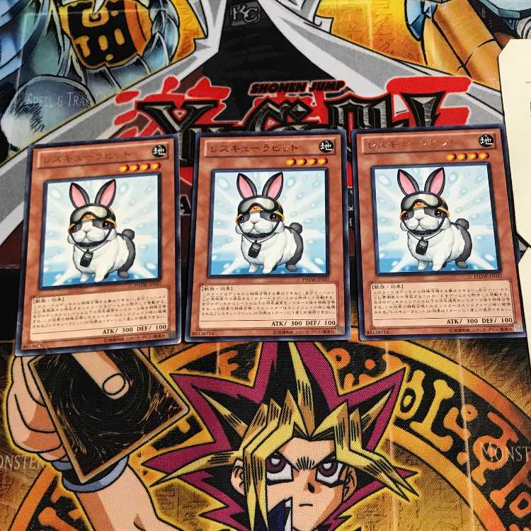 Rescue Rabbit 8 rare, set of 3 Tera.