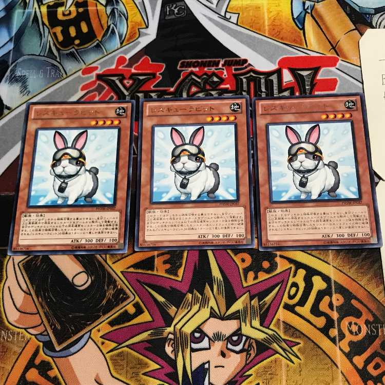 Rescue Rabbit 9 rare, set of 3 Tera.