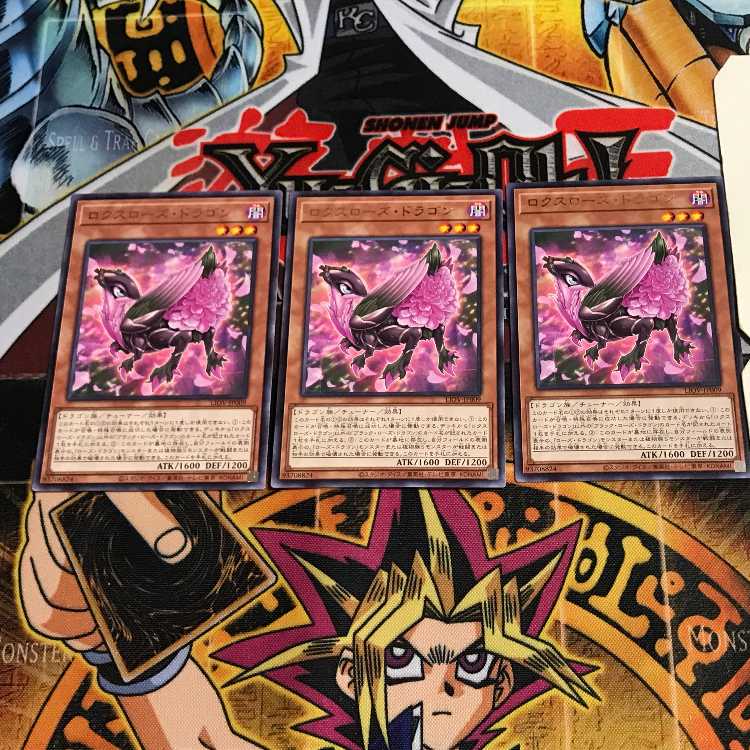 Roxrose Dragon 5 rare, set of 3 Tera.