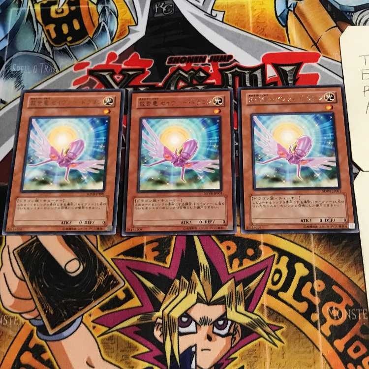 救世竜 セイヴァー・ドラゴン 9 レア 3枚セット てら