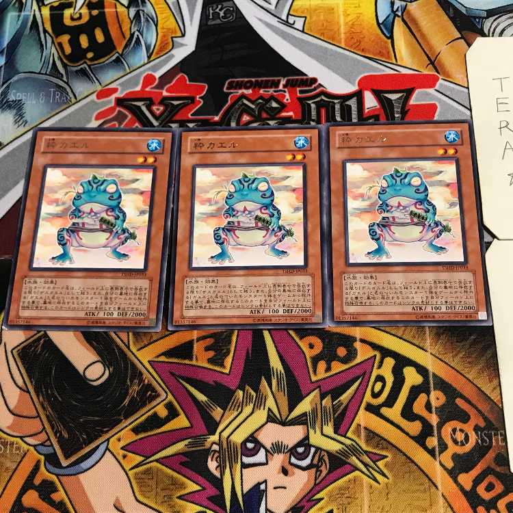 Ronintoadin 7 rare, set of 3 tera