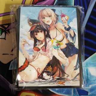 FGO.水着沖田、信長　同人スリーブ