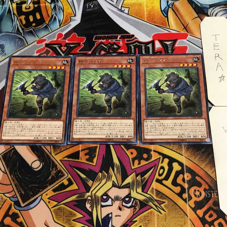 Iron Hans 5 rare, set of 3 Tera.