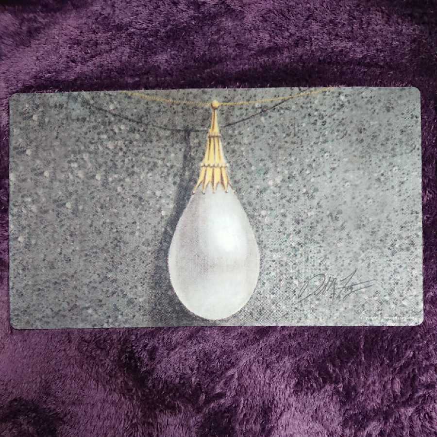 Mox Pearl イラストレーターサイン入りプレイマットの通販 Mtg Bank 稀少プレマ 複製原画 Magi トレカ専用フリマアプリ