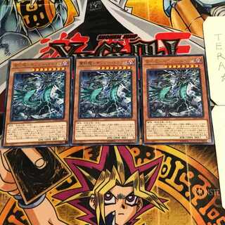 雷劫龍-サンダー・ドラゴン 9 レア 3枚セット てら