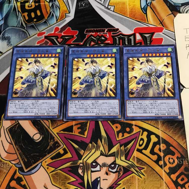 霊魂鳥神-彦孔雀- 5 レア 3枚セット てら