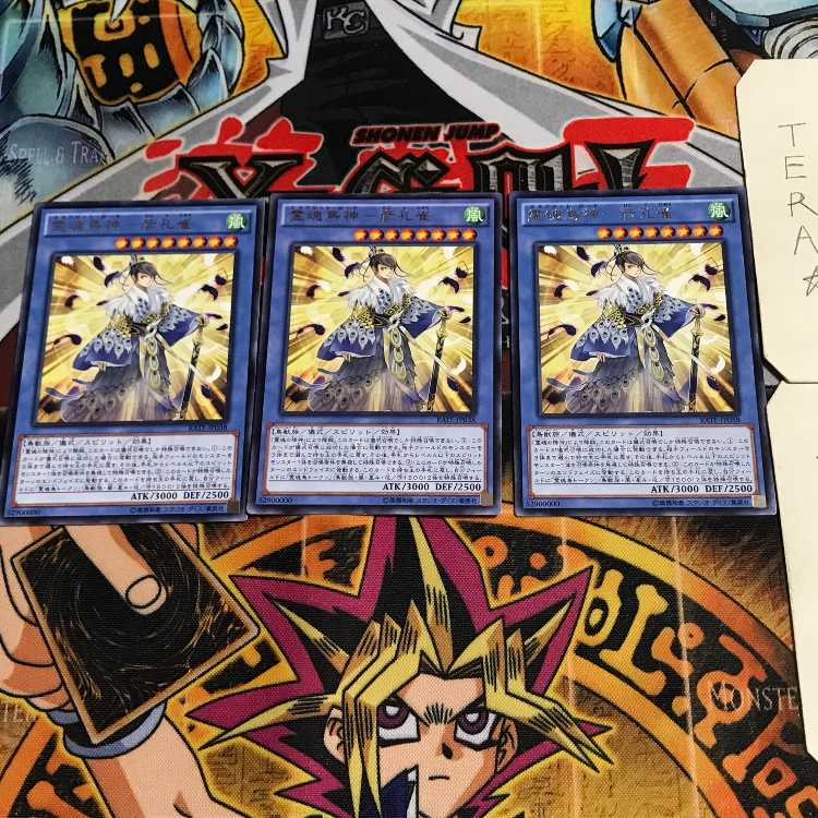 Reikon Torigami - Hiko Kujaku - 7 rare, set of 3 Tera