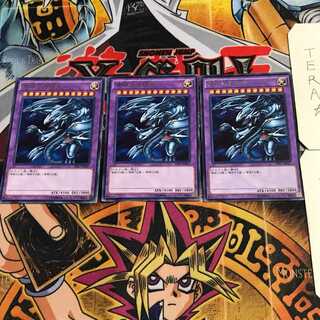 青眼の究極竜 3 レア 3枚セット てら