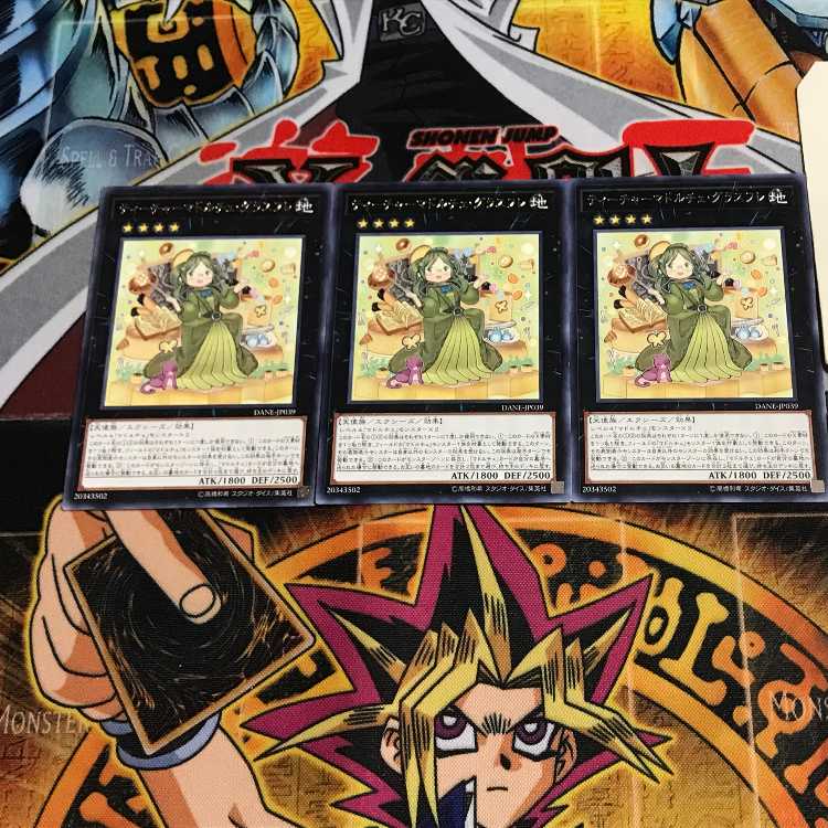 Madolche Teacher Glassouffle 8 rare, set of 3 tera