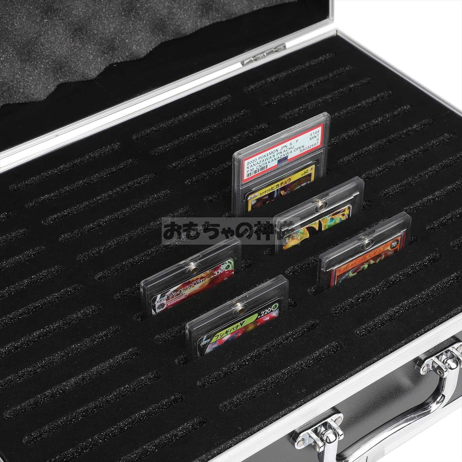 【おもちゃの神様】 Card Bank Hardness 鍵付き PSA BGSローダー・ローダー対応 アタッシュケース おもちゃの神様】 Card Bank Hardness 鍵付き PSA BGSローダー