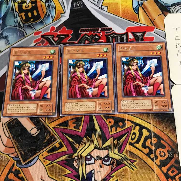 Princess of Tsurugi 2nd period ver 11 rare set of 3 tera