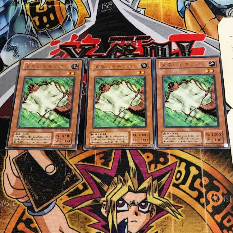 Nimble Momonga 2nd period ver 8 rare set of 3 tera