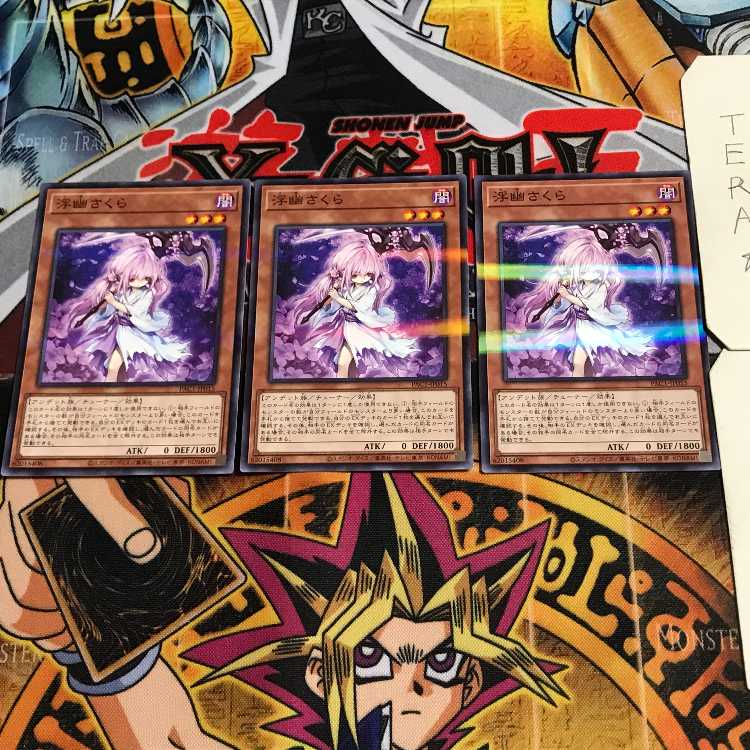 Ghost Reaper & Winter Cherries 8 Normal Parallel 3-card set Tera