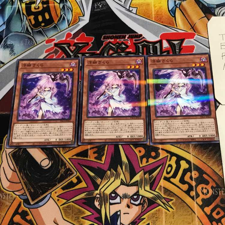 Ghost Reaper & Winter Cherries 9 Normal Parallel 3-card set Tera