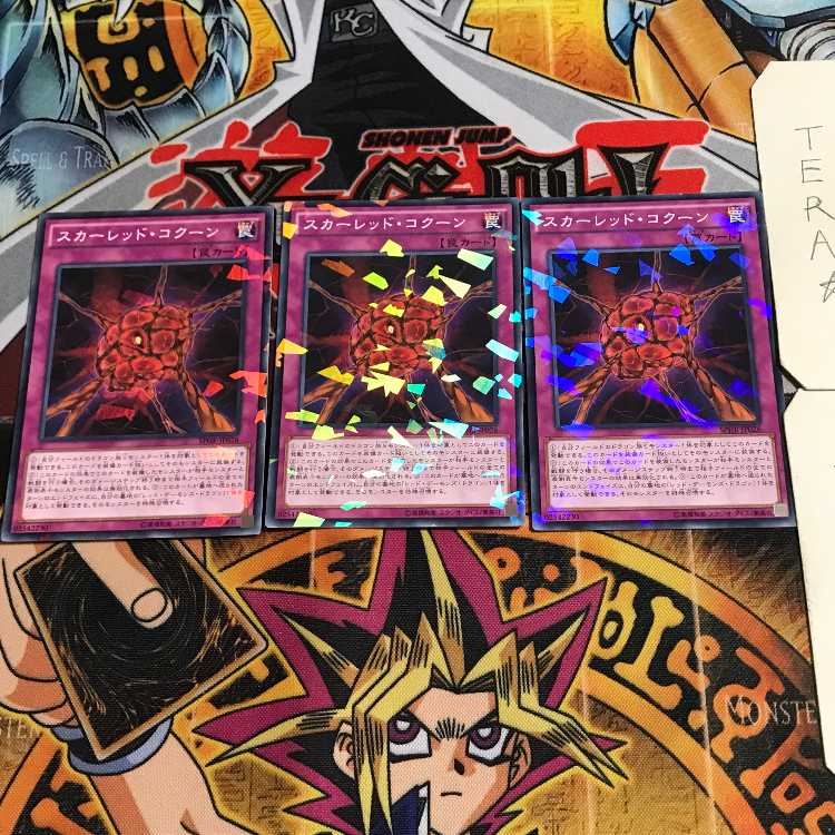 Red Cocoon 2 Normal Parallel Set of 3 Tera